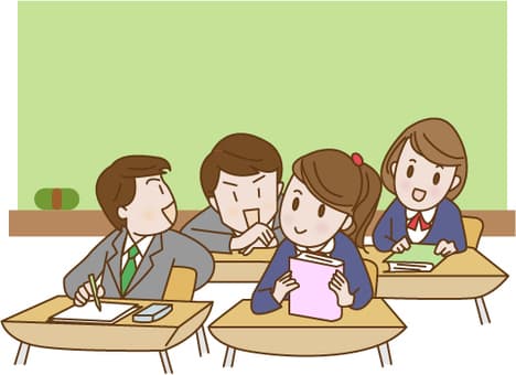 Students collaborating